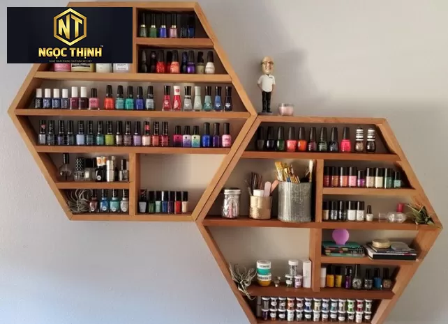 KỆ TREO TƯỜNG NAIL / SPA GIÁ TỐT LONG THÀNH - GTT03